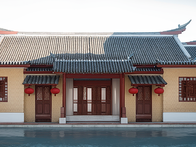 中式古建筑 宅院