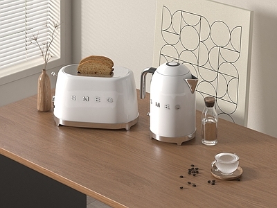 厨具 厨具 厨房用品 厨具组合 面包机 热水壶