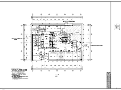 现代医院建筑 住院楼 施工图