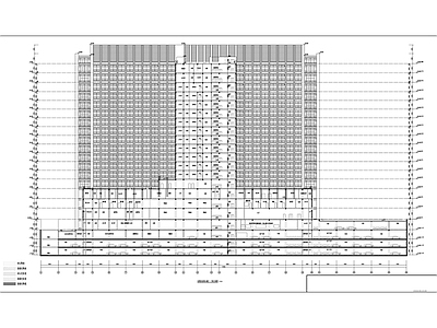 现代医院建筑 儿童医疗中心住院 技综合楼 施工图
