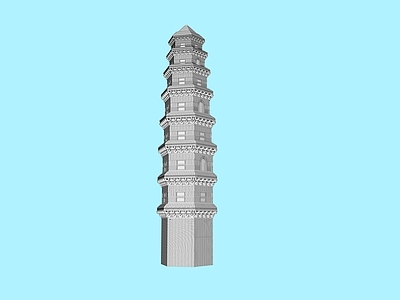 新中式小公建 新中式宝塔