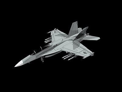 现代军事器材 F18战斗机