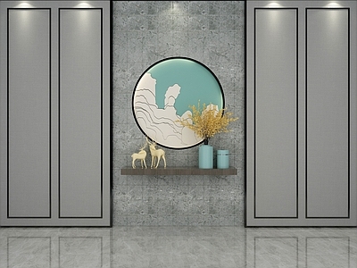 现代挂件 家庭背景墙