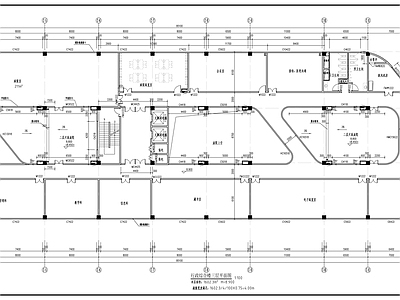 现代医院建筑 行政综合楼 施工图