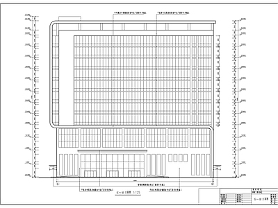 现代医院建筑 十二层框剪结构 儿童医院门诊住院 施工图