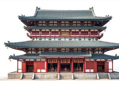 中式古建筑 宫殿寺庙