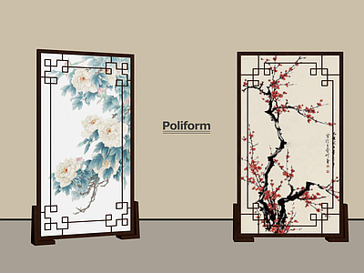 新中式屏风 新中式屏风