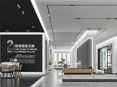 现代其他商业空间 展厅 铝合金门窗