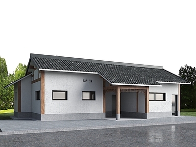 现代公厕 公园公厕 厕所公厕 景观小建筑