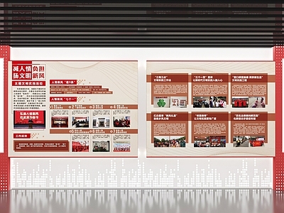 现代党建展厅 现代党建展厅