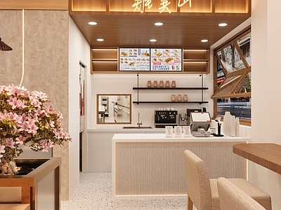 现代其他餐饮空间 炸鸡店 现代