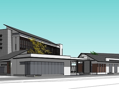 新中式小公建 新中式会所