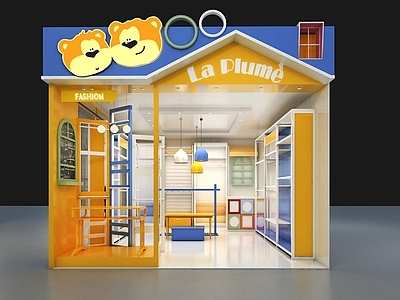 现代玩具礼品店 儿童店 宠物店 玩具礼品店 服装店 卡通零售店铺