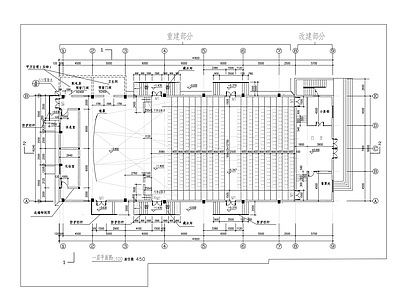 现代其他商业建筑 单体影院设计 方案 施工图