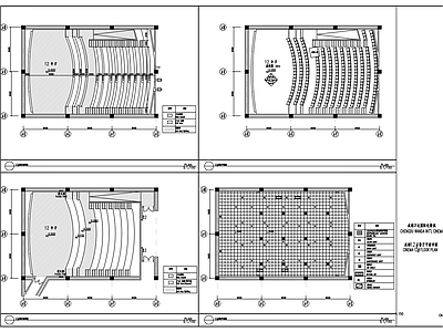现代其他商业空间 万达影院 施工图