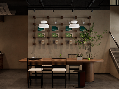现代奶茶店 奶茶店 茶室
