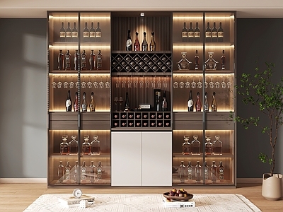 轻奢酒柜 红酒柜 酒柜设计 酒柜 成品酒柜 吧台酒柜