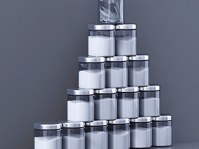 现代厨房用具配料瓶组合