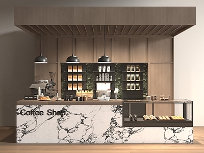现代甜品面包店 现代甜品面包店 面包店 甜品店 工作台 操作台 奶茶咖啡店