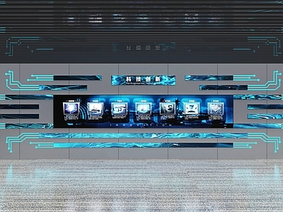 现代科技展厅 现代工业科技展厅 电路科技展项