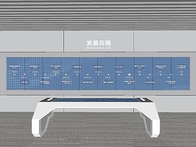 现代科技展厅 发展历程大事记