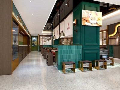轻奢现代火锅店 粤菜餐馆