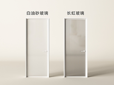 现代单开门 油砂玻璃门 长虹玻璃门 玻璃单开门 厨卫门 卫生间门