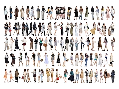 女人 2D人物 女人 商业人物 美女 闺蜜人物