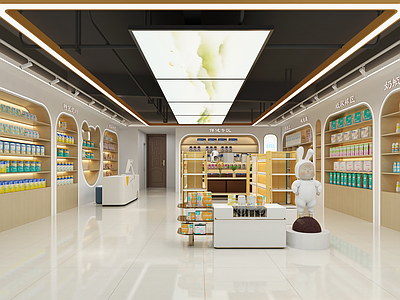 现代原木母婴店 现代母婴店