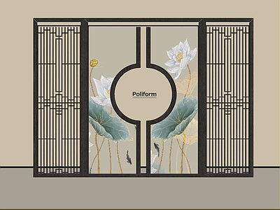 新中式屏风 新中式屏风