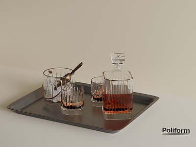 杯子 托盘 洋酒酒杯 酒具