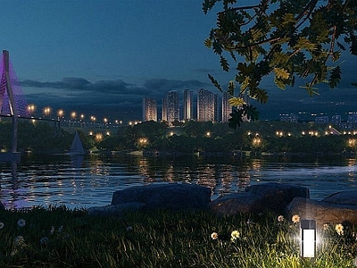 现代城市规划景观