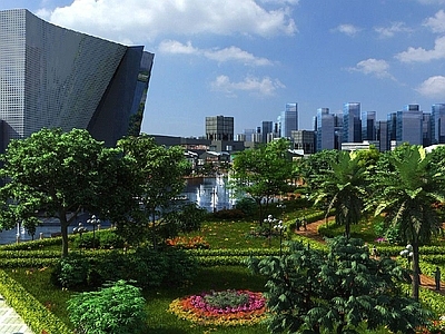现代城市景观