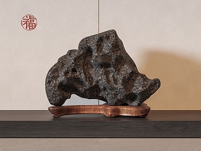 中古新中式石头 寿山石 奇石 太湖石 自然石摆件 天然石