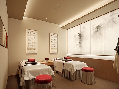 新中式美容院 美容院 SPA 按摩