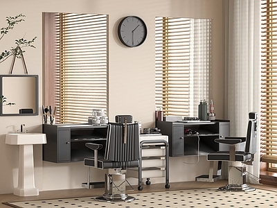 理发器材 理发店 理发用品 理发椅