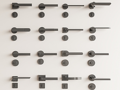 现代极简拉手 门拉手 房门把手 门锁 门把手 房门拉手