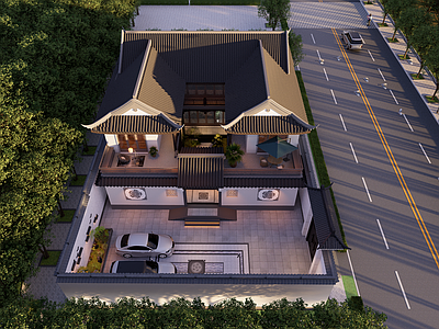 新中式四合院 宋式合院