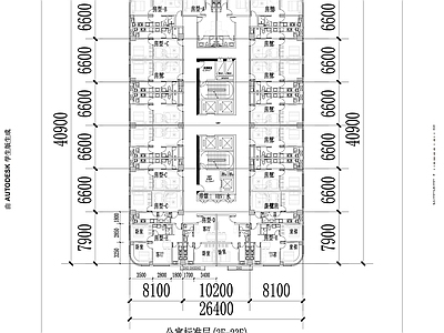 现代住宅楼建筑 LOFT公寓合集 人才公寓 施工图