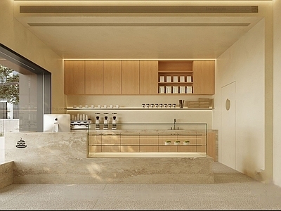 奶油简约甜品面包店 蛋糕店 面包店 甜品店 现代奶油风蛋糕店