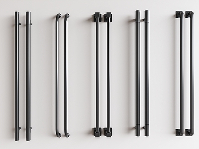 现代极简拉手 大门拉手 大门把手 柜门拉手 玻璃大门拉手 门拉手