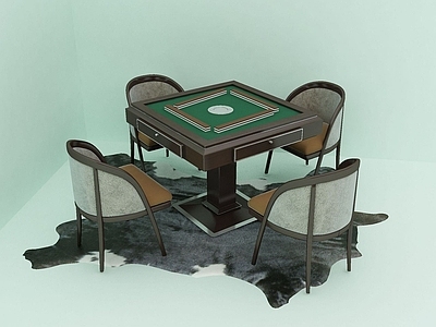现代麻将桌