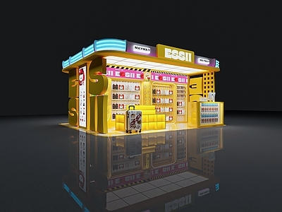 现代玩具礼品店 快闪店