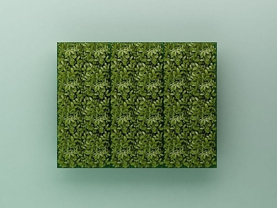 现代绿植背景墙