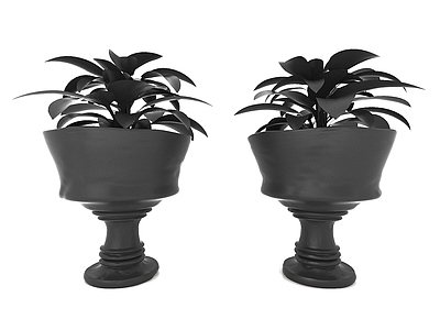 现代其他景观小品 大型花卉花坛