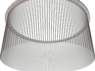 现代灯具组合 透明水晶吸顶灯