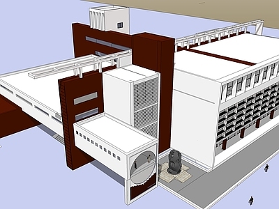 现代图书馆建筑 图书馆