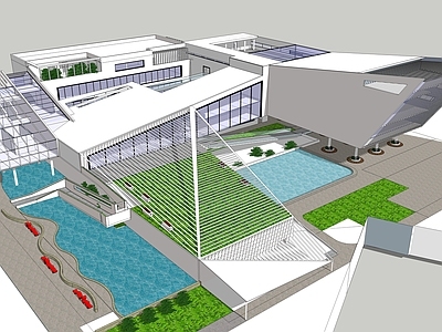 现代图书馆建筑 图书馆建筑