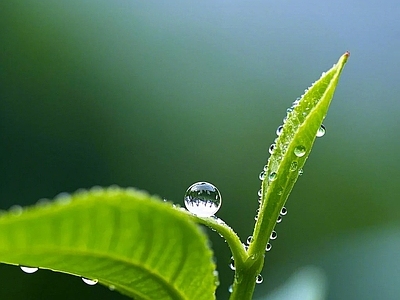 现代其他纸书本 春茶茶叶植物