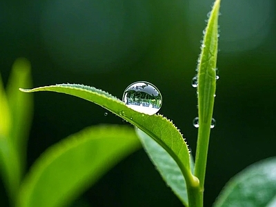 现代其他纸书本 春茶茶叶芽儿